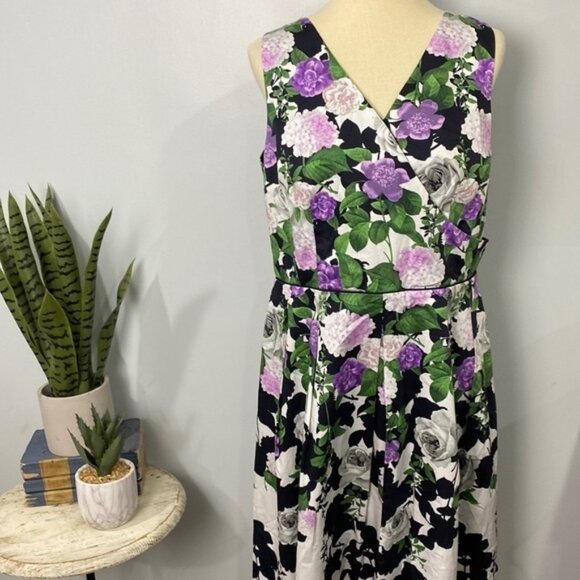 Talbots The Oprah magazine collection floral dress - Picture 1 of 12